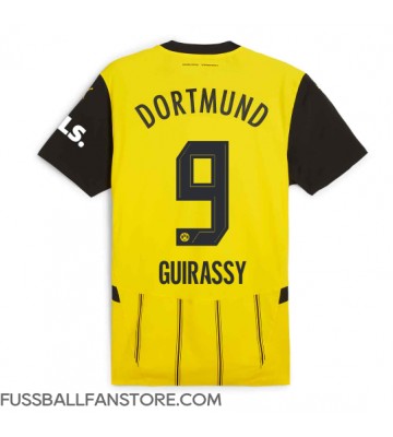 Borussia Dortmund Serhou Guirassy #9 Replik Heimtrikot 2024-25 Kurzarm